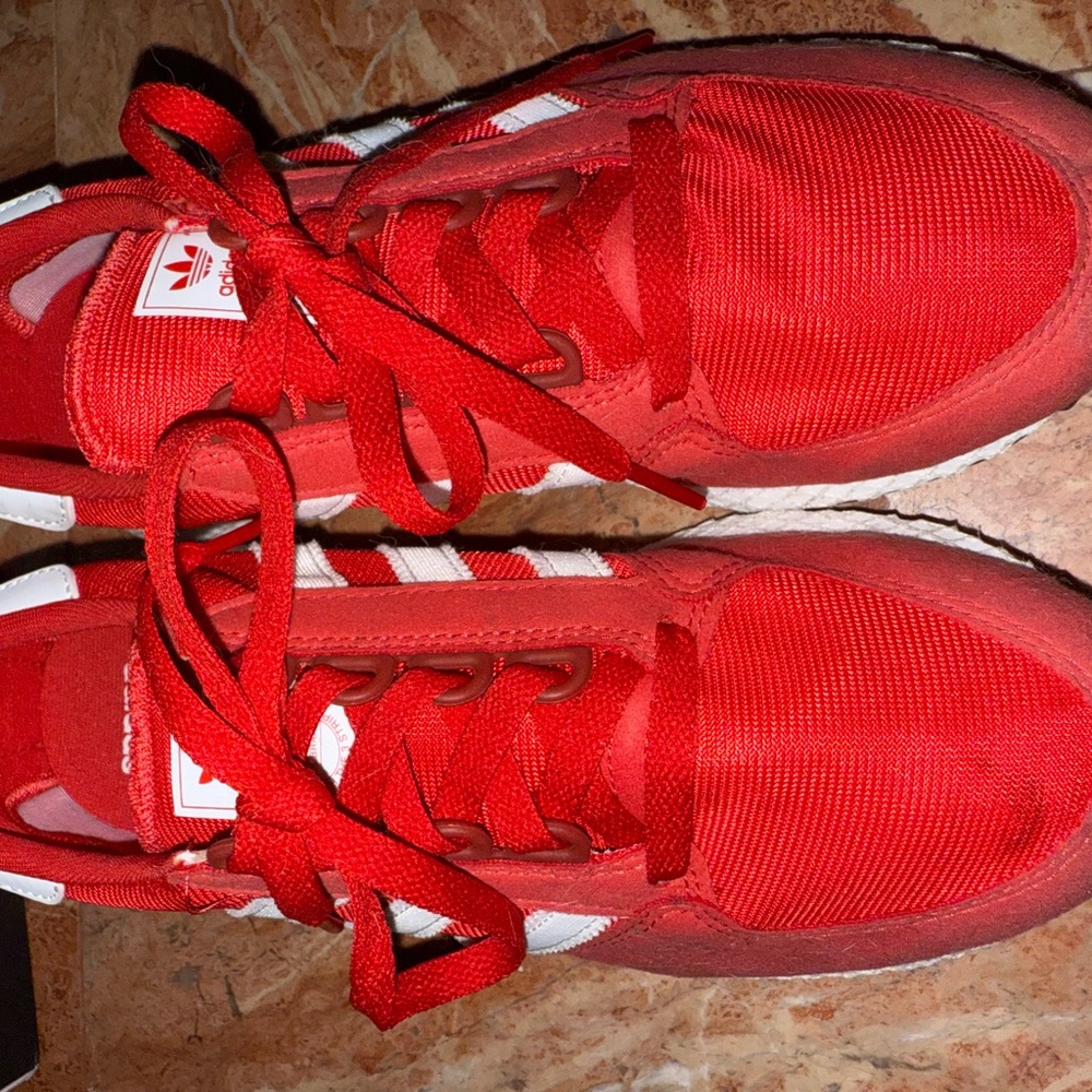 Adidas ortholite Red Sneakers
